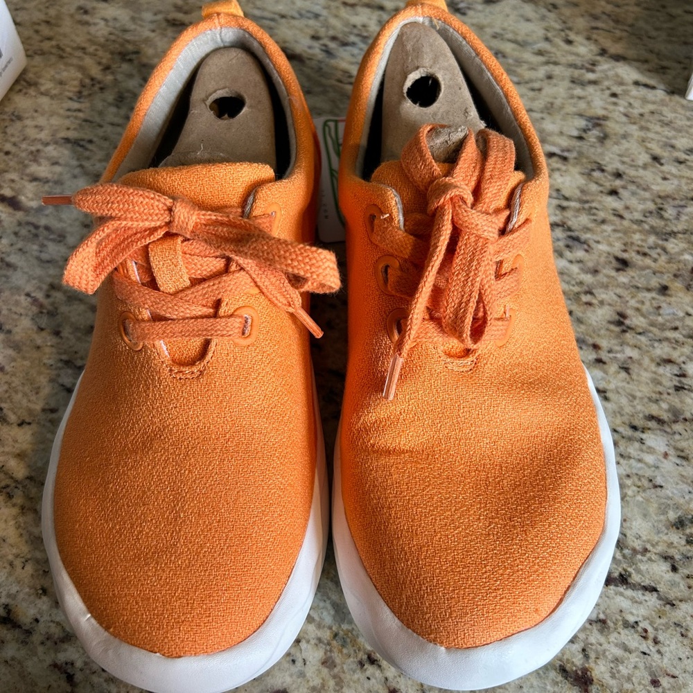 Orange Women's Vegan Orange Sneakers